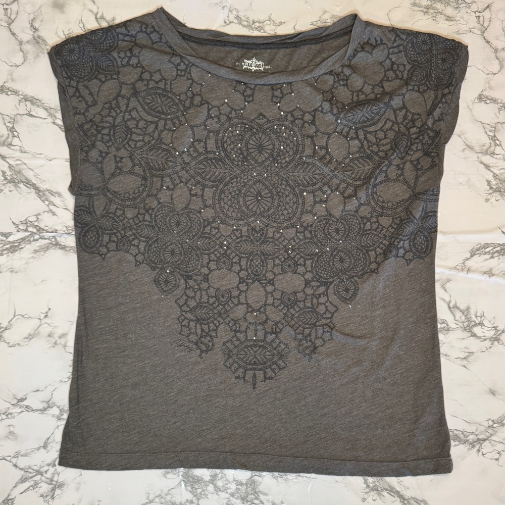 Tommy Hilfiger Gray Accent Tee